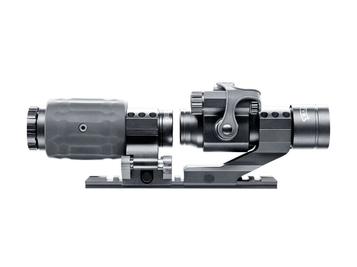 Kolimátor s výklopným zväčšovacím modulom Walther EPS 3