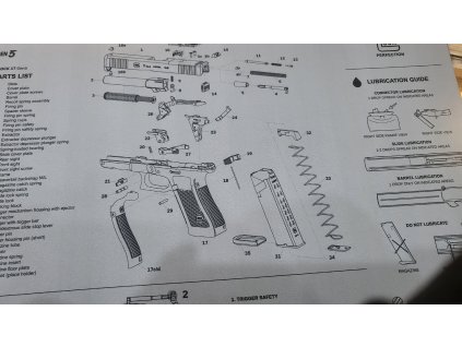 101634 pracovna podlozka glock gen5