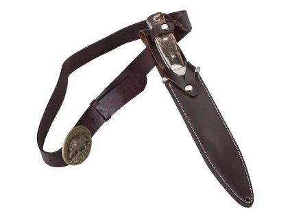 polovnicka dyka s kozenym puzdrom brkvel