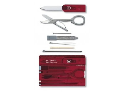 109461 victorinox 0 7100 t swisscard classic ruby
