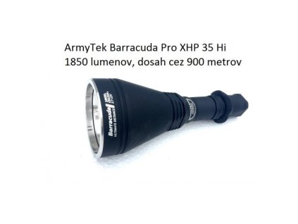 166980 baterka polovnicky set armytek barracuda pro xhp35 hi full set