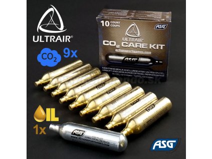 167931 bombicky asg ultrair care kit co2 9x oil 1x