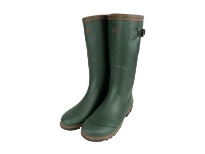 169224 polovnicka obuv gumena jack pyke wellington zelene