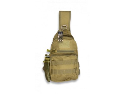 169407 ruksak takticky batoh coyote 3 lit cez rameno