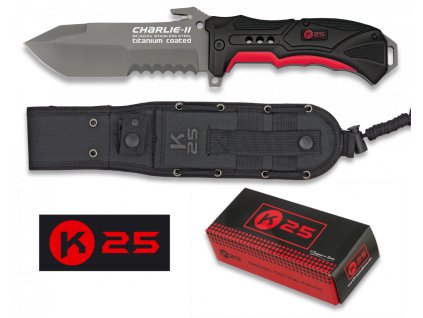 169791 takticky noz dyka s puzdrom rui k25 charlie ii 32124