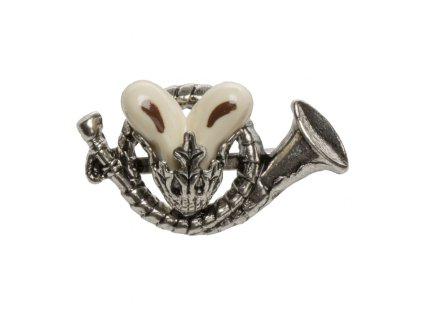 odznak lesny roh a grandle imitacia