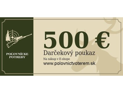 96384 darcekovy poukaz na nakup v nasom e shope 500