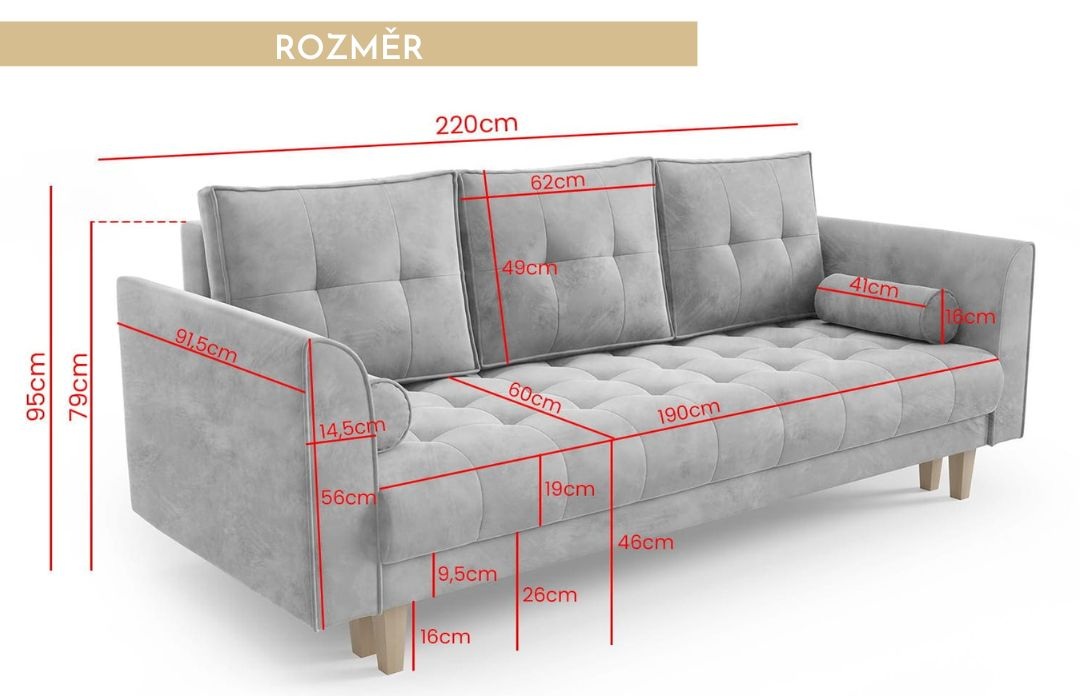 falcon-rozměr