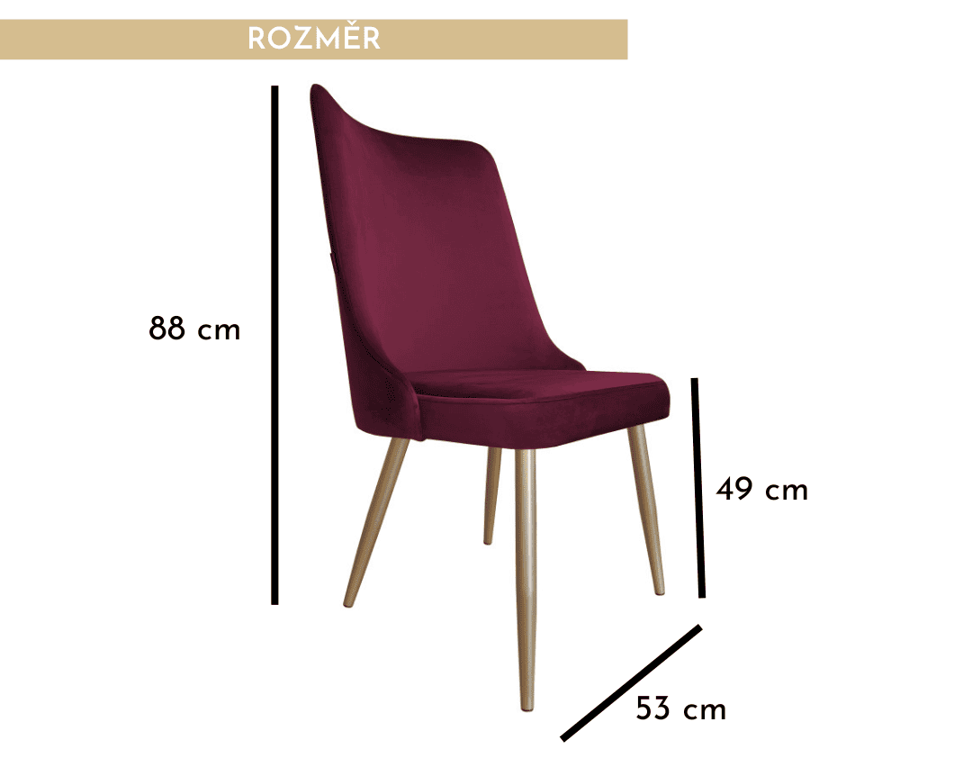 zidle-do-jidelny-dior-rozmer