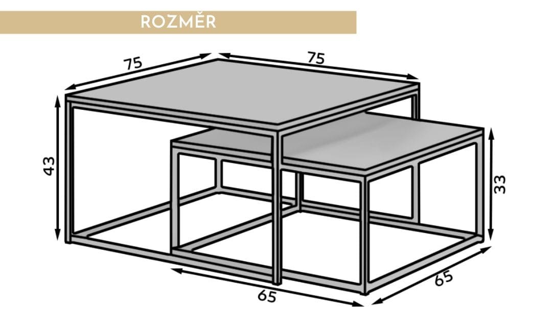 set-dvou-konferencnich-stolku-sabrin-rozmery