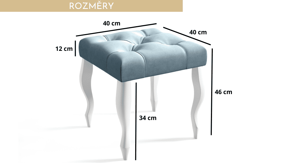 rozmer-mala-calounena-lavice-elio-40x40-cm