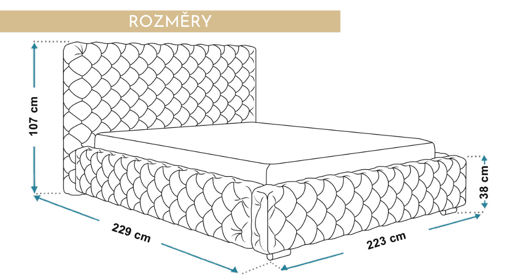 rozmer-moderni-calounena-postel-200x200-cm-irina