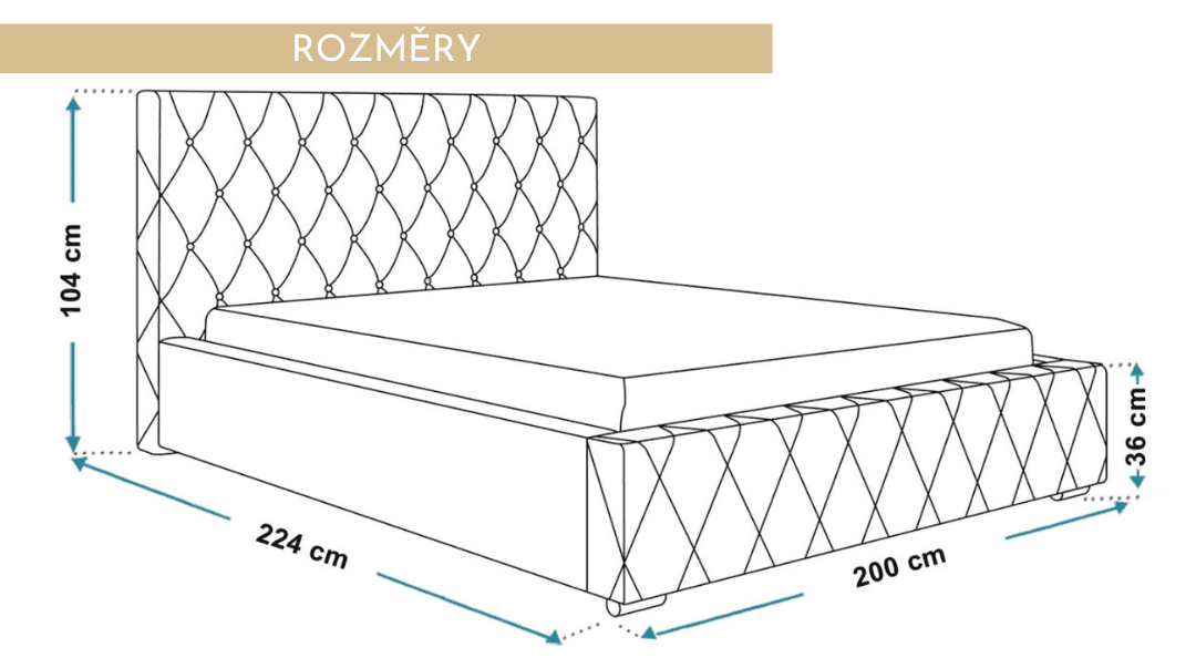 rozmer-postel-s-krystaly-180x200-cm-emily
