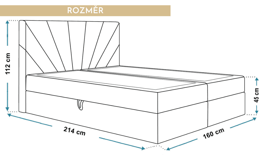 rozmery-calounena-kontinentalni-postel-fonso-160x200-cm