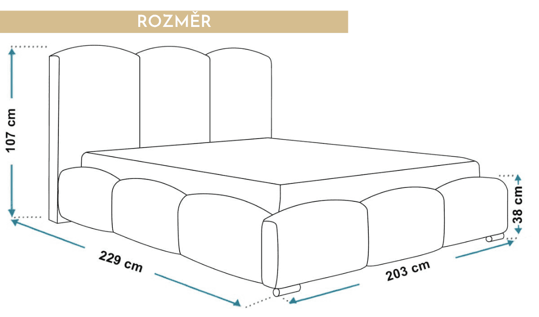 rozmery-calounena-postel-parisa-180x200-cm