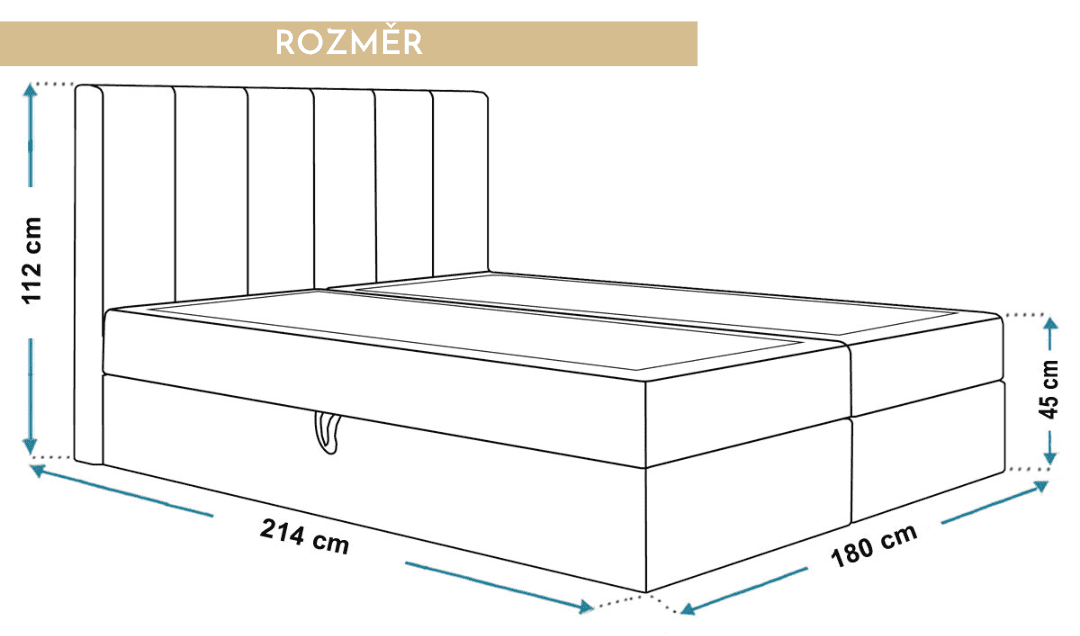rozmery-manzelska-boxspring-postel-axel-180x200-cm