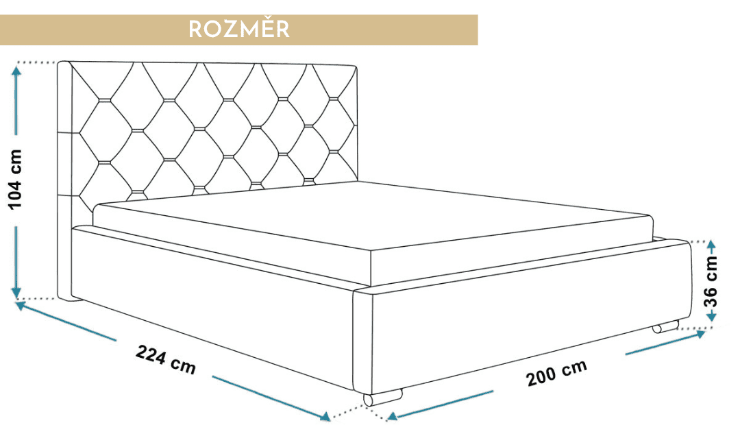 rozmery-manzelska-postel-sofija-180x200-cm