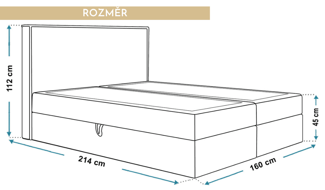 rozmery-postel-s-celem-christo-160x200-cm