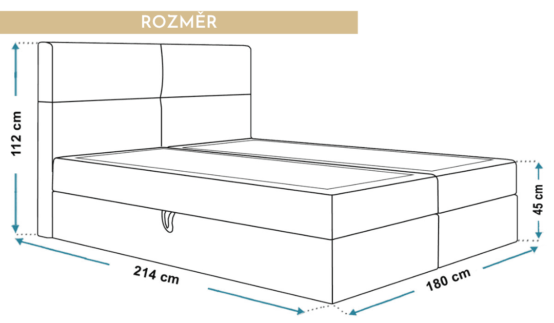 rozmery-velka-manzelska-postel-clark-180x200-cm