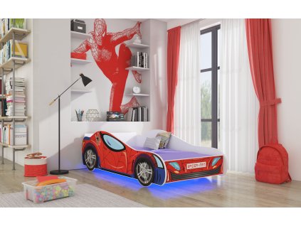 spiderman postel pro deti 140x70 cm