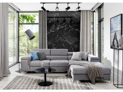 sedacka s operkami hlavy raven monolith84