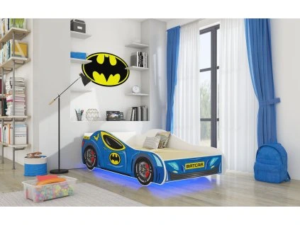 batman postel ve tvaru auta 160x80 cm
