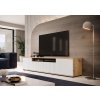 tv stolek cloe 200 cm artisan bila plastove nohy