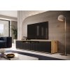 tv stolek cloe 200 cm artisan cerna plastove nohy