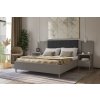 manzelska postel s calounenym celem camila 160x200 cm seda jasmine 100