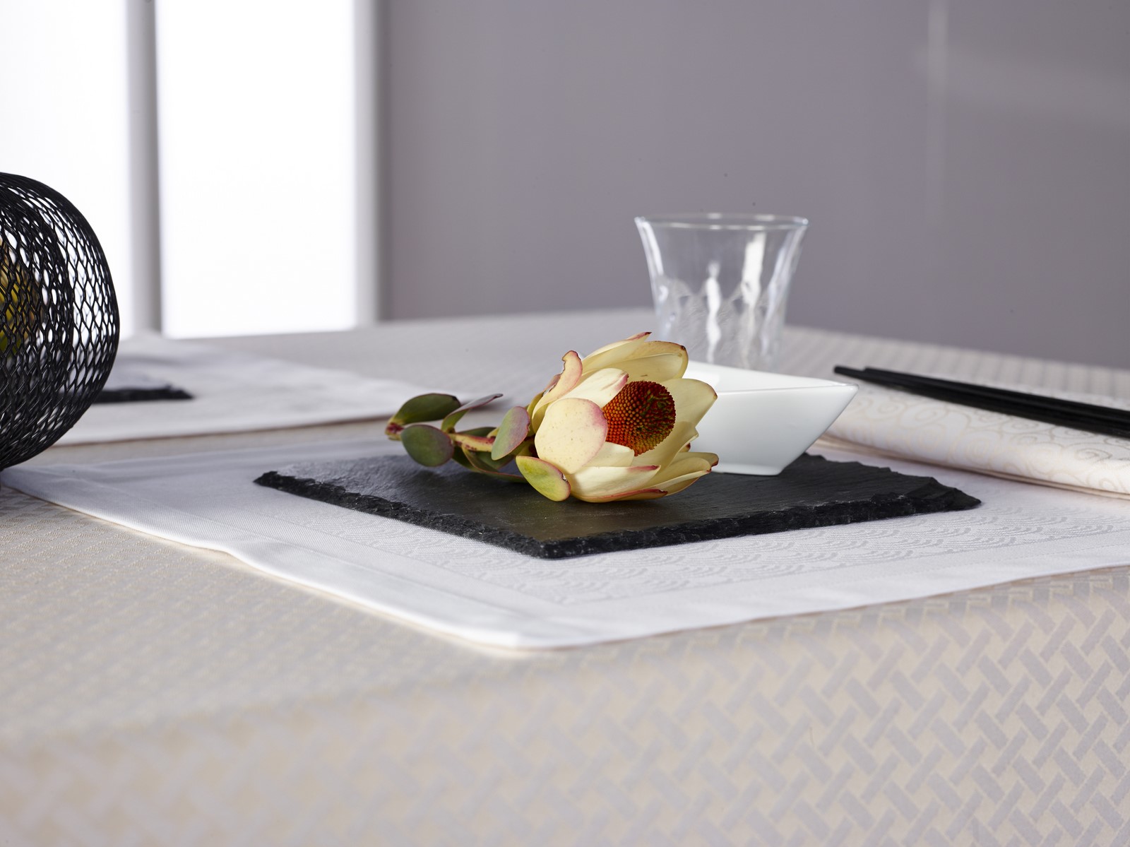 Curt Bauer damaškové ubrusy