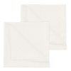 3947 Riga 3838 offwhite Serviette 2er Freisteller