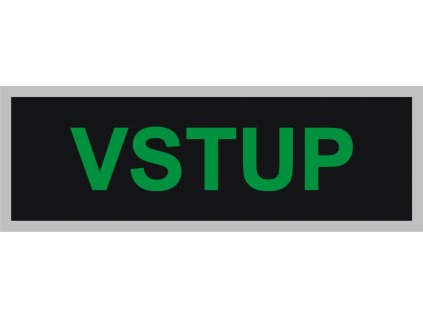 VSTUP 260x85mm