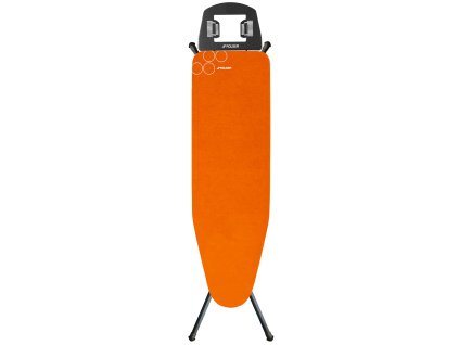 Rolser žehlící prkno 120 x 38 cm, černý rám, oranžový potah, 01