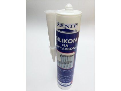 Silikon 315 ml na polykarbonát – čirý