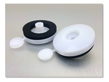 Pritlacny tercik s EPDM mlecny