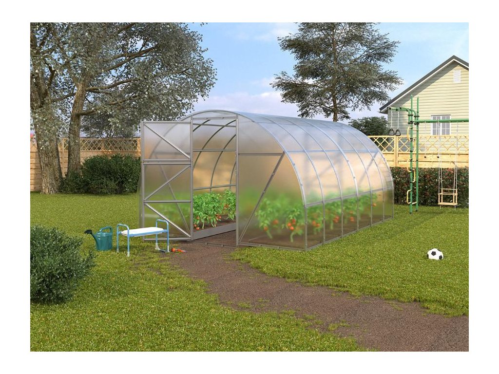 Zahradní skleník z polykarbonátu SL (prodloužení)