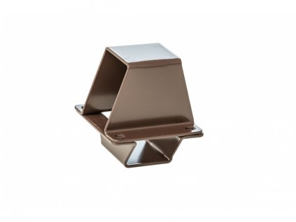 Upevnění rýgle Guttafence na ocelový sloupek (Barva RAL 8017, Varianta Guttafence upevnění rýgle na ocelový sloupek)