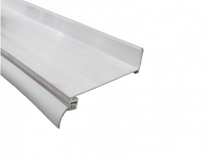 Napojení na čelní stěnu Guttaprofil ALU-Wand (Rozměr 2000 x 140 mm, Barva stříbrná, Varianta Guttaprofil Alu-Wand (1))