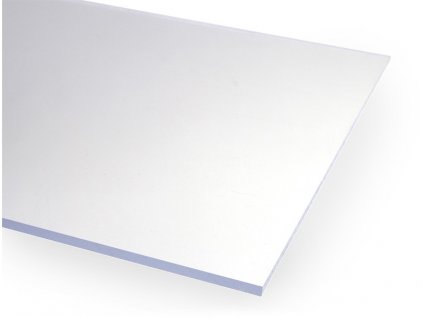 Polystyrol Hobbyglass 2 mm (Rozměr 250 x 500 mm, Barva čirá, Varianta Hobbyglass 2 mm (1))
