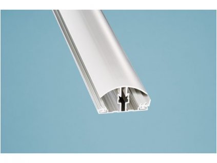 Upevňovací systém ALU/PVC, spojovací díl (Rozměr 2000 mm, Barva stříbrná / bílá, Varianta Guttaprofil Alu/Pvc 10+16mm, spojovací)