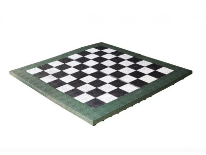 Šachovnice (Rozměr 100 x 100 cm, Barva černá, Varianta šachovnice mini - s figurkami)