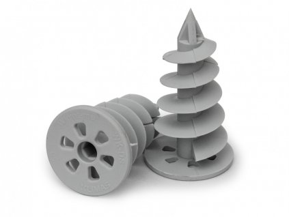 Turbo hmoždinka pro EPS/XPS (Rozměr 28 x 50 mm, Barva šedá, Varianta Turbo hmoždinka pro EPS/XPS (10))