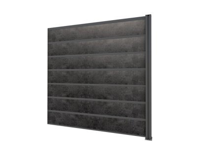 Prodloužení plotových dílců Guttafence Premium laminát (Rozměr 1,94 x 1,86 m, Barva bilá / antracit, Varianta Guttafence premium laminát)