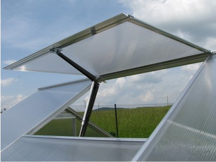 Větrací okno pro skleník Gardentec F