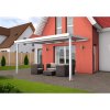 Hliníková pergola Terrassendach Premium - čirý akryl / bílá konstrukce (Rozměr 3,09 x 3,06 m, Varianta Terrassendach Premium - čirý akryl / bílá konstrukce)