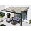 Hliníková pergola Terrassendach Premium - bronzový akryl / antracitová konstrukce (Rozměr 3,09 x 3,06 M, Varianta Terrassendach Premium - bronzový akryl / antracitová konstrukce)