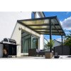 Hliníková pergola Terrassendach Premium - bronzový akryl / antracitová konstrukce (Rozměr 3,09 x 3,06 M, Varianta Terrassendach Premium - bronzový akryl / antracitová konstrukce)