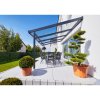 Hliníková pergola Terrassendach Premium - VSG sklo / antracitová konstrukce (Rozměr 3,09 x 3,06 m, Varianta Terrassendach Premium - VSG sklo / antracitová konstrukce)