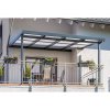 Hliníková pergola Terrassendach Premium - čirý polykarbonát / antracitová konstrukce (Rozměr 3,094 x 3,06, Varianta Terrassendach Premium - čirý polykarbonát / antracitová konstrukce)