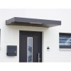Vchodová stříška Guttavordach BS PLUS LED strip (Rozměr 160 x 90 x 15,5 cm, Barva RAL 7016 - antracit, Varianta Plus LED strip odtok P)